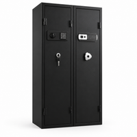 Armoire de sécurité connectée en acier inoxydable ValSafe — vue produit 1