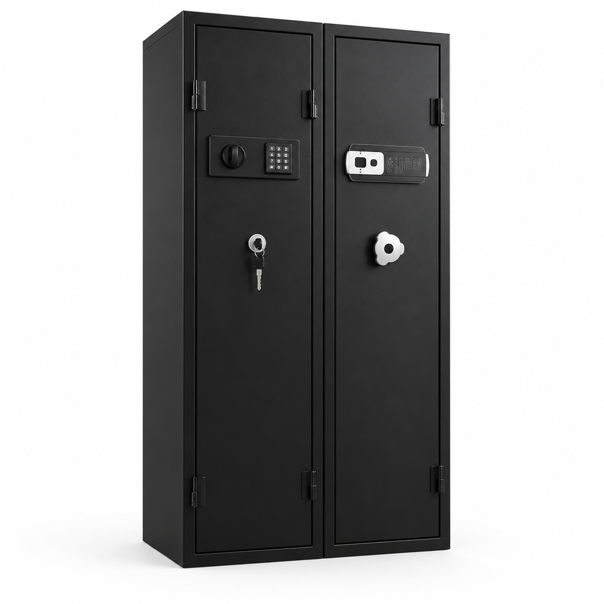 Armoire de sécurité connectée en acier inoxydable ValSafe — vue produit 1