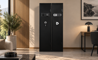 Armoire de sécurité connectée en acier inoxydable ValSafe — vue produit 2