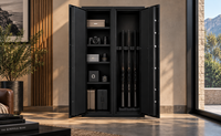 Armoire de sécurité connectée en acier inoxydable ValSafe — vue produit 3